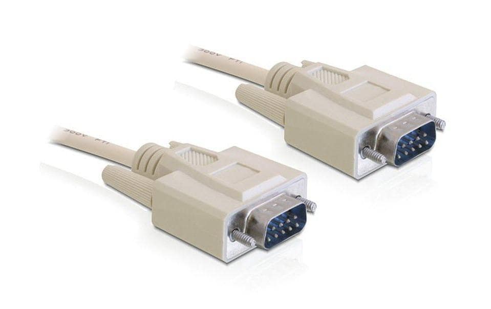 Delock Câble de raccordement RS-232 DB9 - RS-232 DB9 (m-m) 5 m