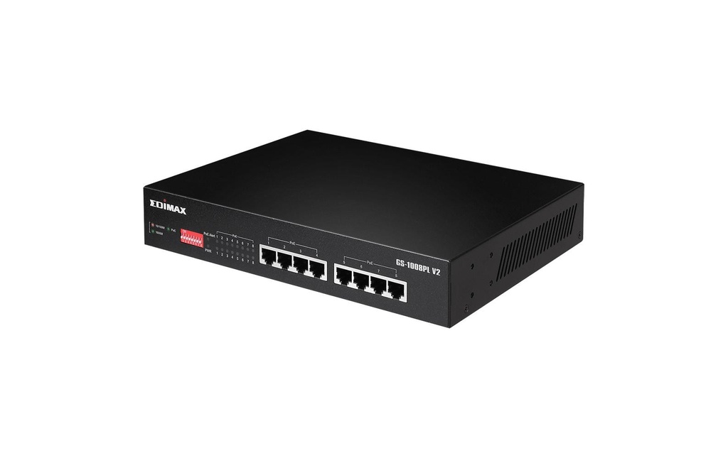 Edimax PoE+ Switch GS-1008PL V2 8 Port