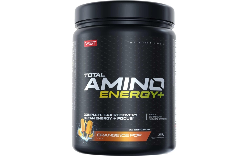 VAST Poudre Total Amino Energy Boîte: 375g, Orange Ice Pop