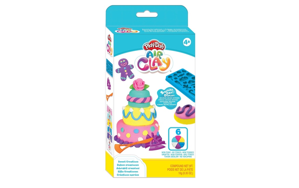 Play-Doh Pâte à modeler Air Clay Créations sucrées