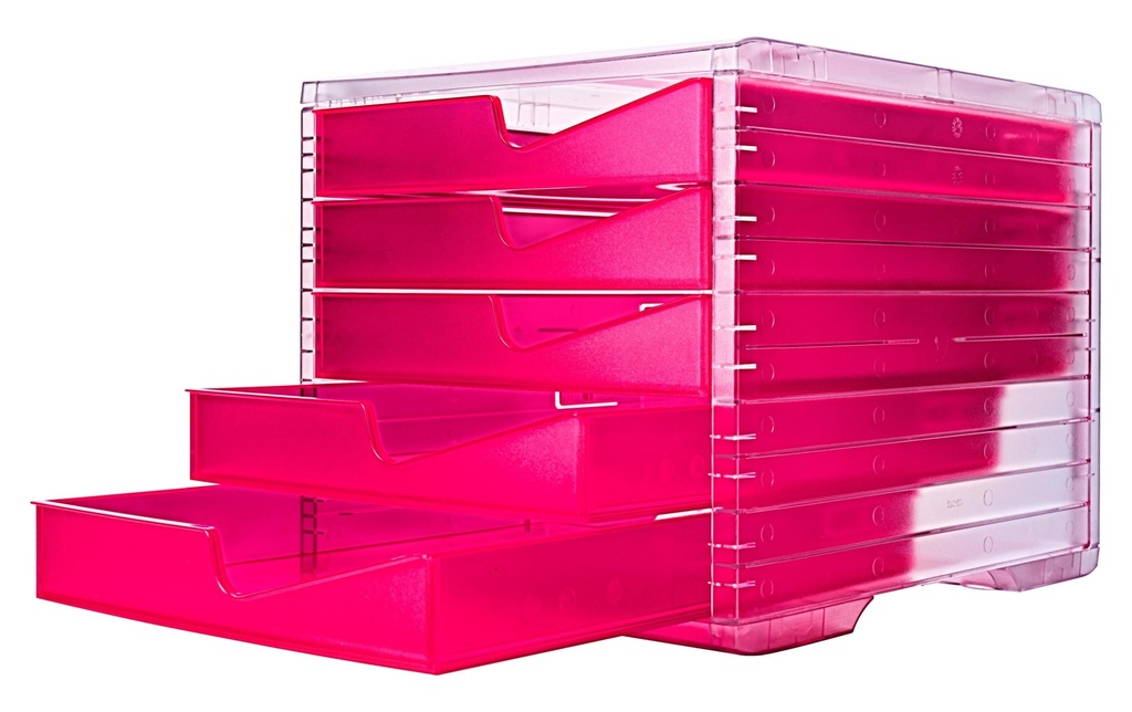 Styro Boîte à tiroirs Swingbox NEONline Rose