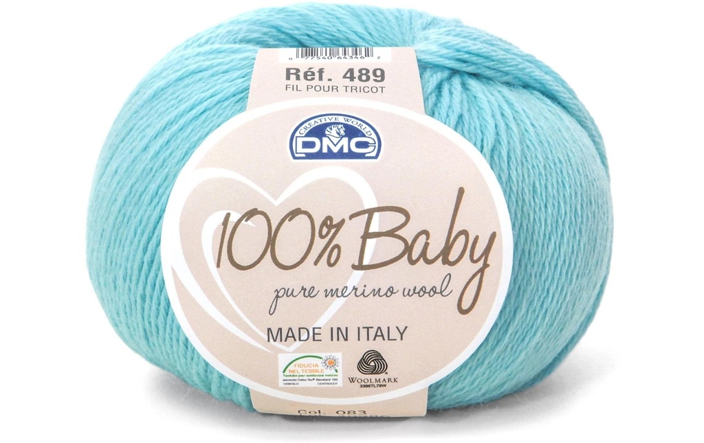 DMC Laine 100% bébé 3 Turquoise