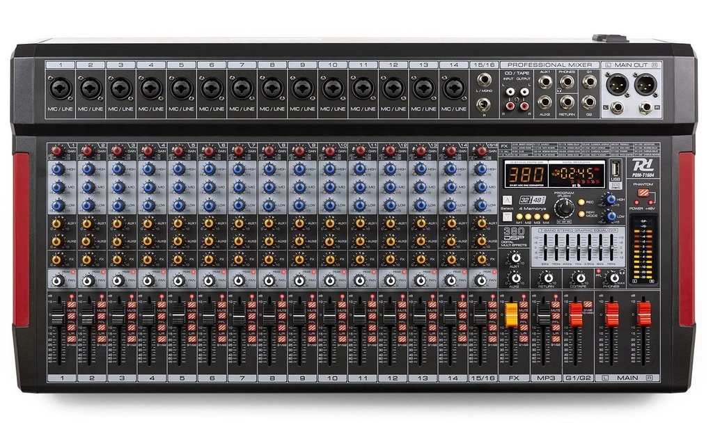 Power Dynamics Table de mixage PDM-T1604