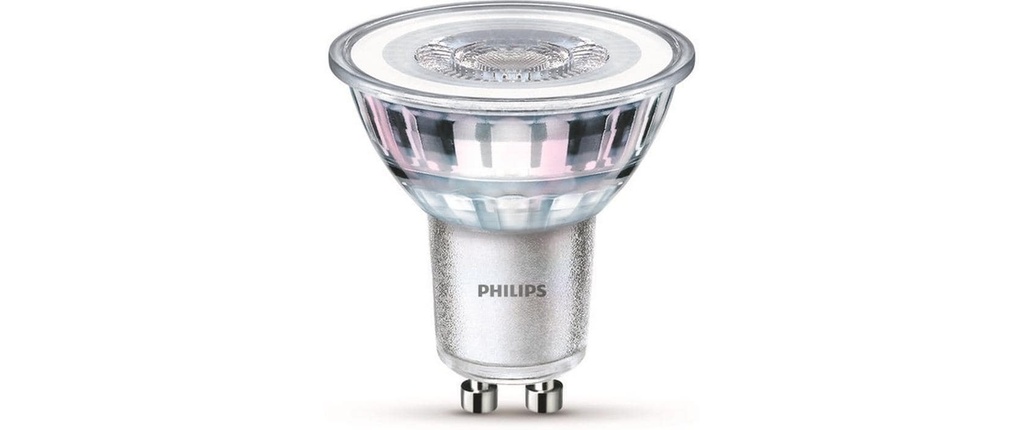 Philips Lampe LEDcla 35W GU10 WW ND 36D Blanc chaud (WW)