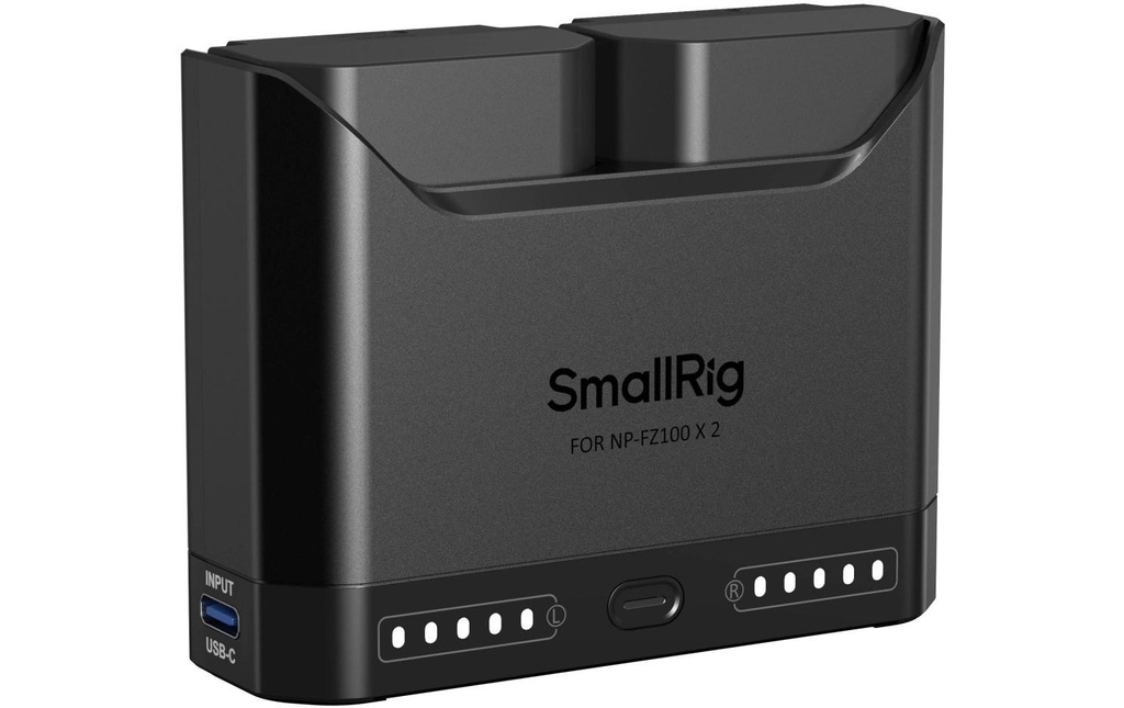 Smallrig Batterie pour Appareils photo numérique Kit de charge Turbo avec 2x batterie NP-FZ100