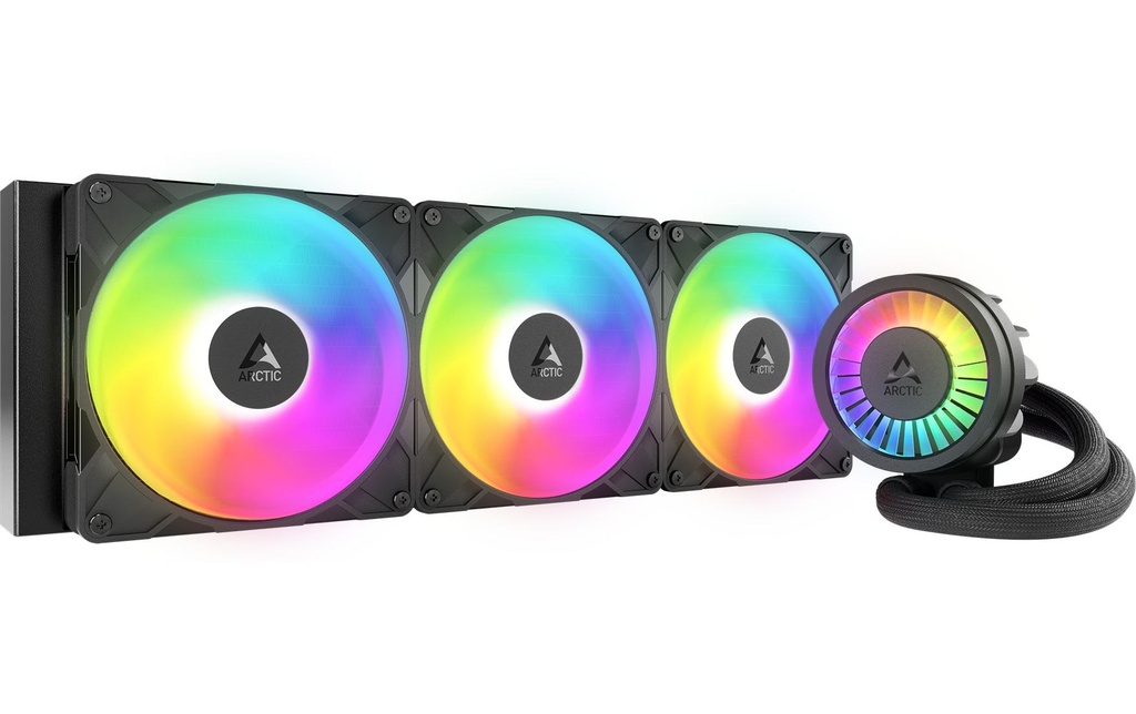 Arctic Cooling Refroidissement à eau Liquid Freezer III Pro 420 A-RGB Noir