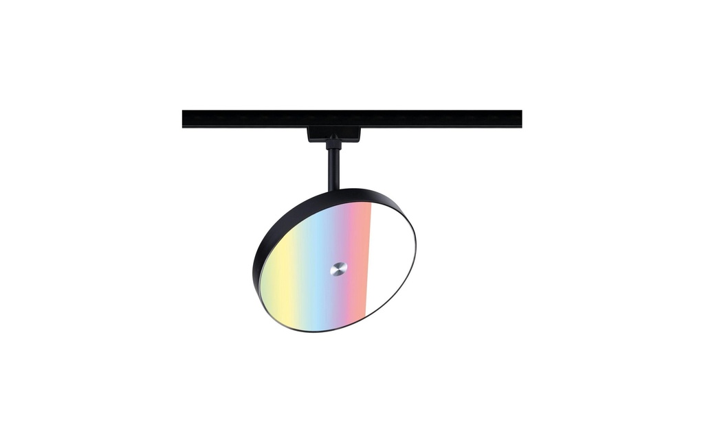 Paulmann URail Spot LED Hildor RGBW Zigbee, 7.5W, noir mat