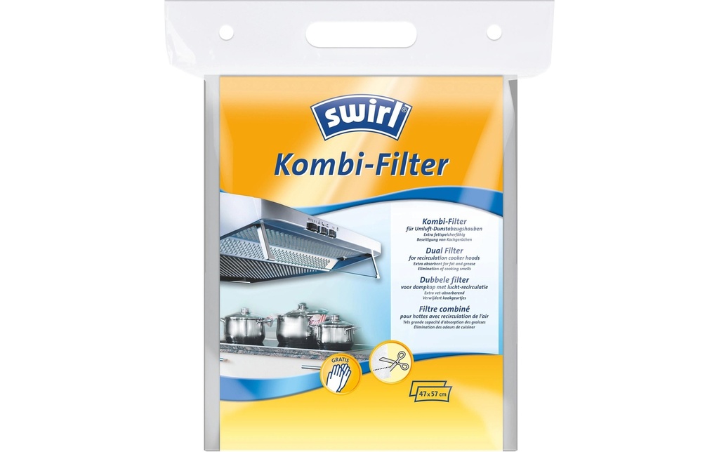 Swirl Filtre combiné 1 Pièce/s