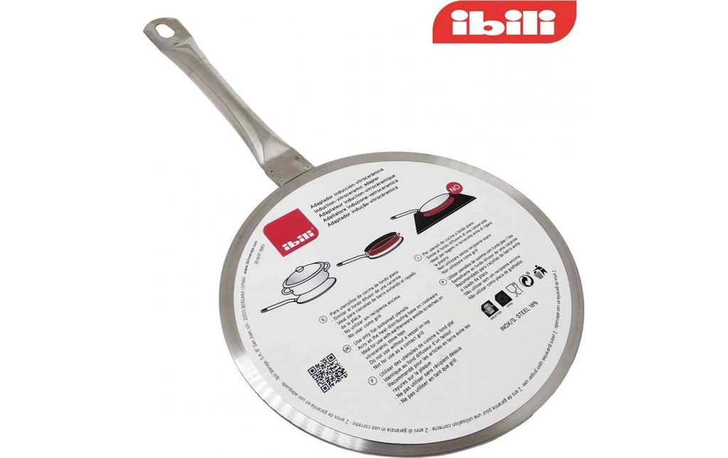 Ibili Adaptateur Ø 14 cm Acier inoxydable
