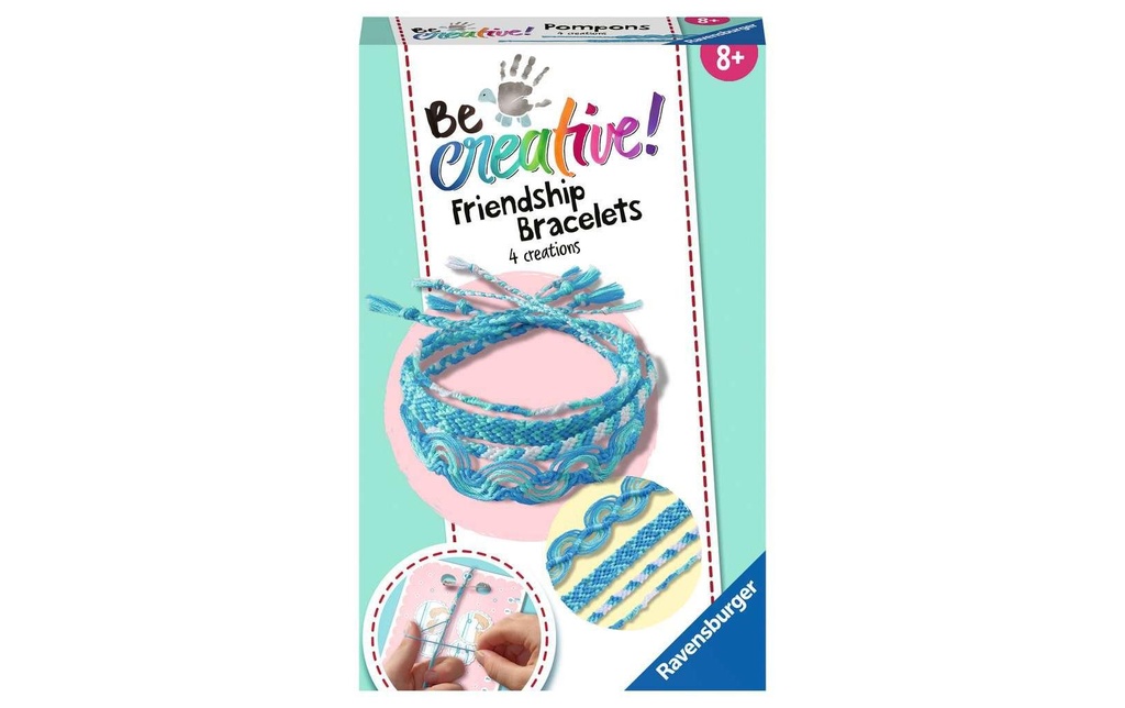 Ravensburger Kits de bricolage Be Creative Bracelets d'amitié
