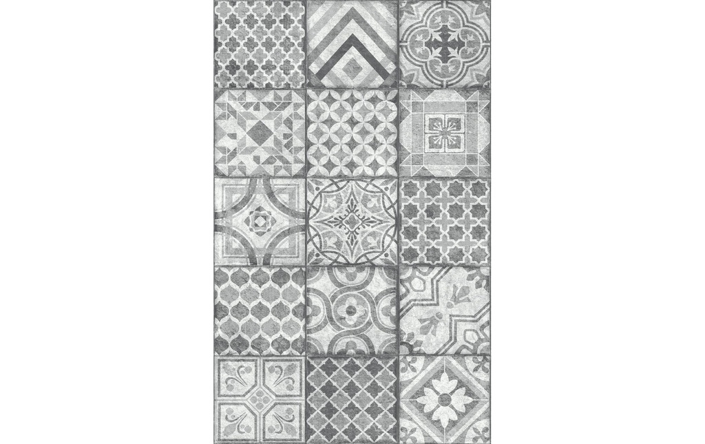 d-c-fix Nappe Manhattan Visbi Rond, Ø 150 cm, Gris