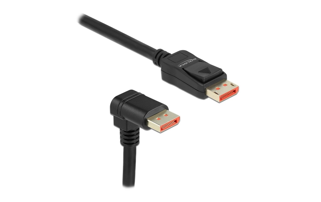 Delock Câble Coudé en bas DisplayPort - DisplayPort, 5 m