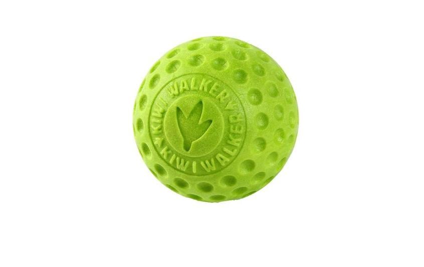 KIWI WALKER Jouet pour chien Balle verte, M, Ø 8 cm