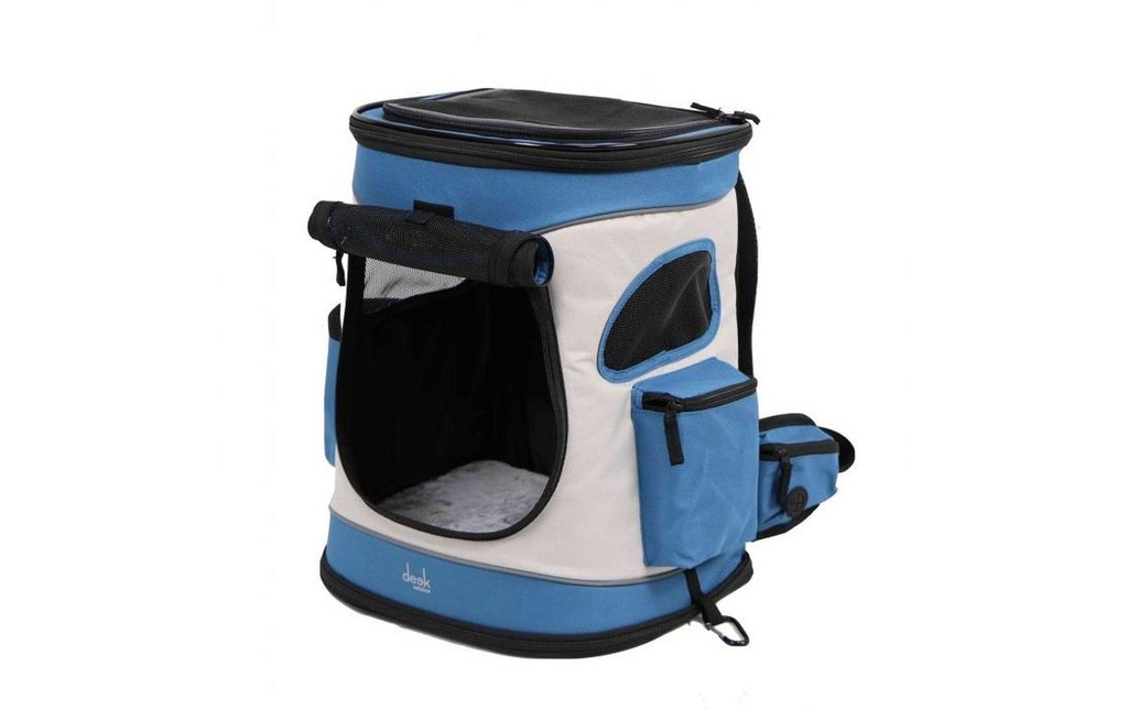 Deek Sac à dos pour transport d’animal Montana, 34 x 43 x 30 cm, Petrol