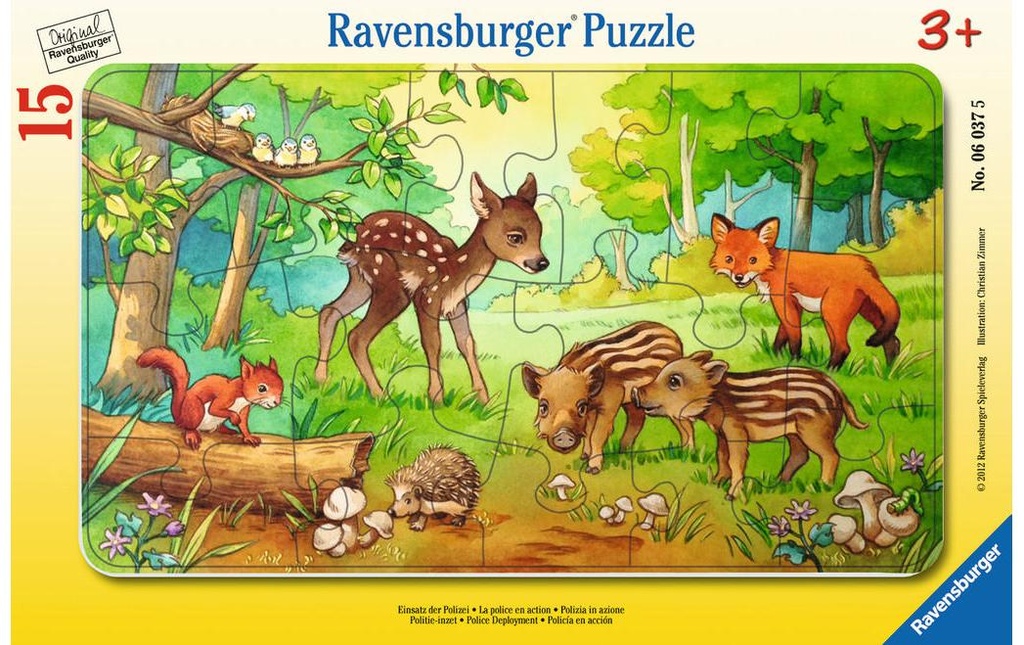 Ravensburger Les enfants animaux de la forêt