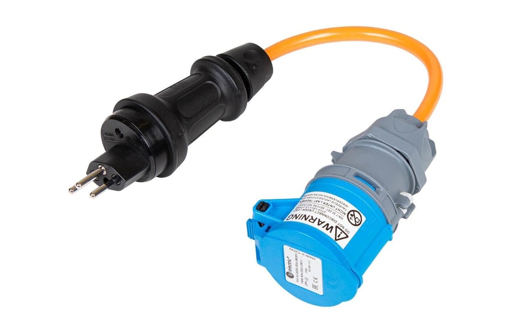 Normrahmen Câble adaptateur CEE16/3 - T13
