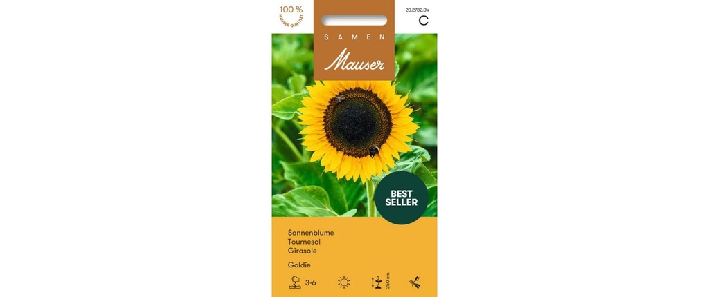 Samen Mauser Semence Tournesol Goldie