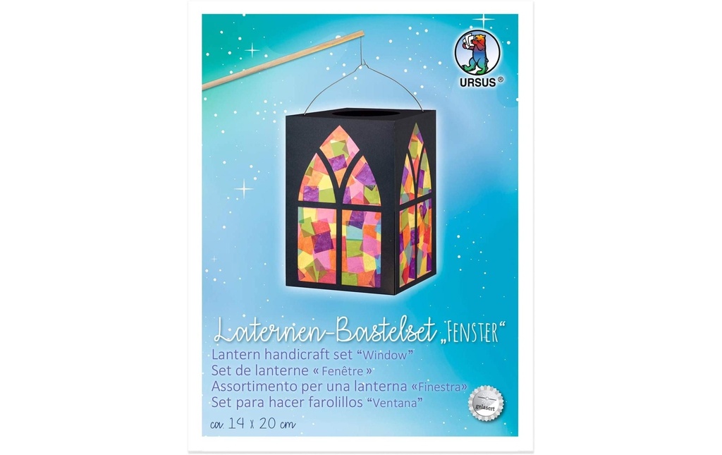 URSUS Kits de bricolage de lanternes Fenêtre