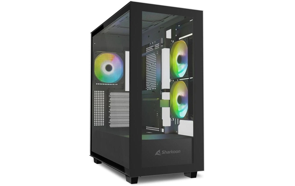 Sharkoon Boîtier d’ordinateur Rebel C60 Noir
