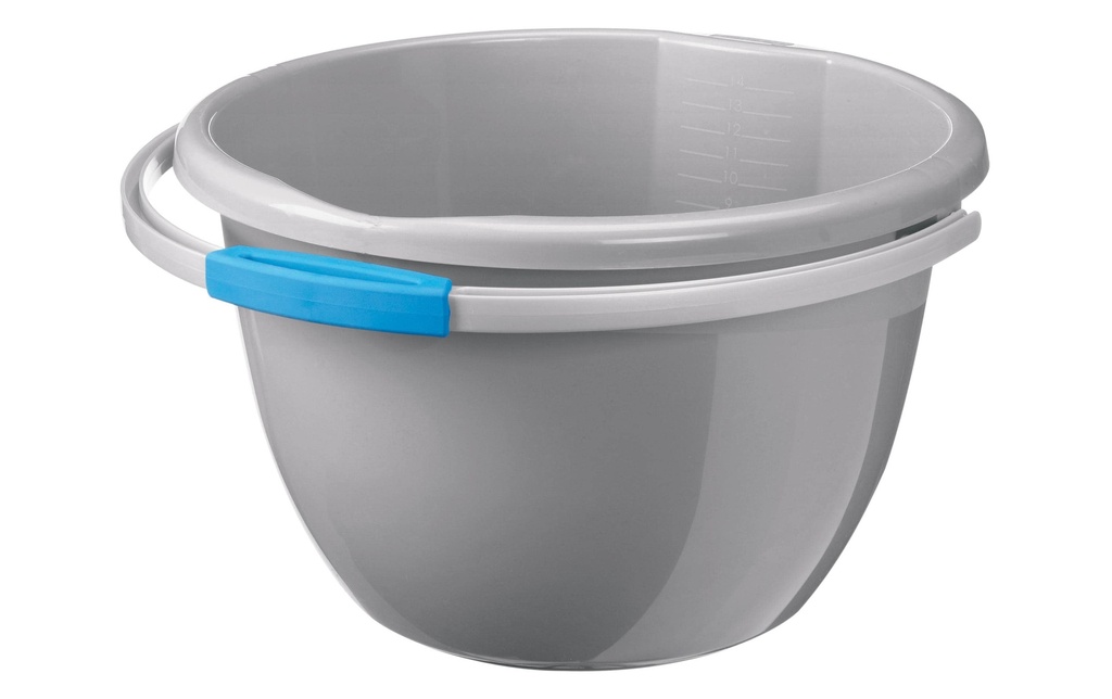 Sigma Home Seau de nettoyage Water-Line 14 l, Gris