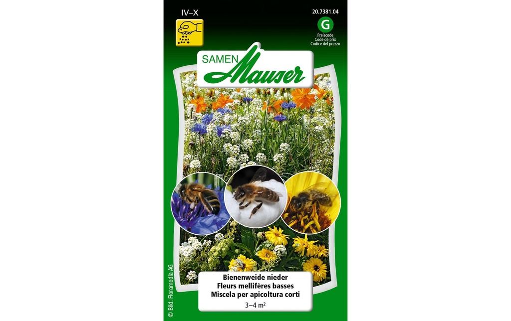 Samen Mauser Semence Pâturage apicole inférieur / 3.4 m