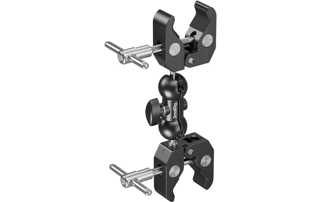 Smallrig Clamp Double tête en forme de crabe