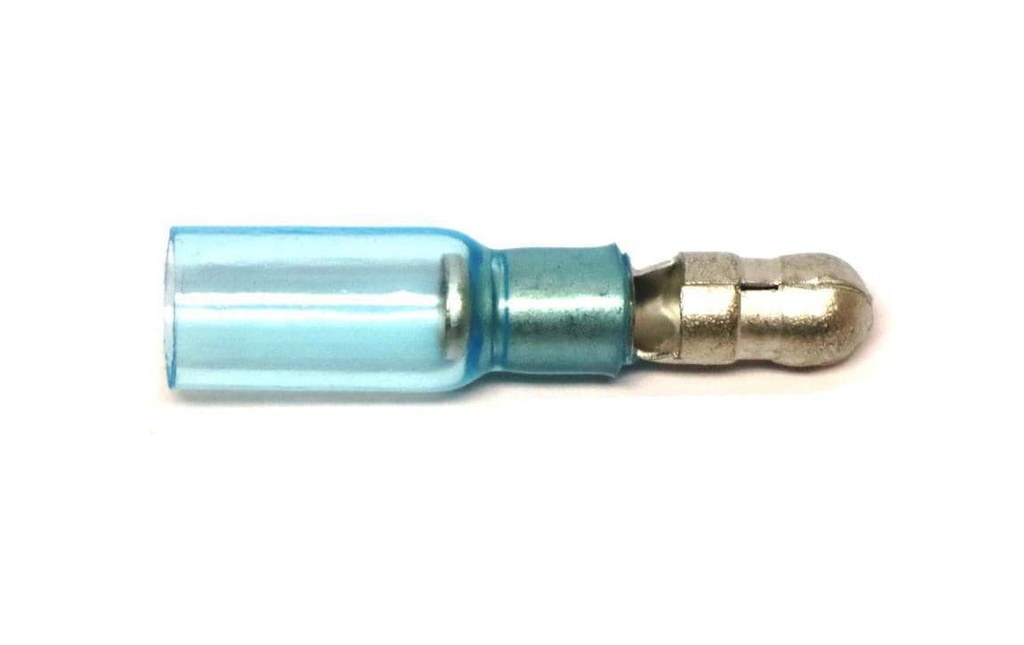 EP Connecteur rond WP 5 mm, homme, bleu, 10 pcs.