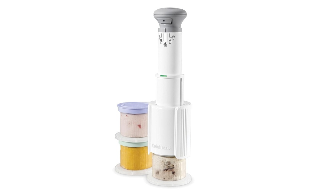 Cuisinart Machine à glace ICEFD10E 0.24 l, Blanc