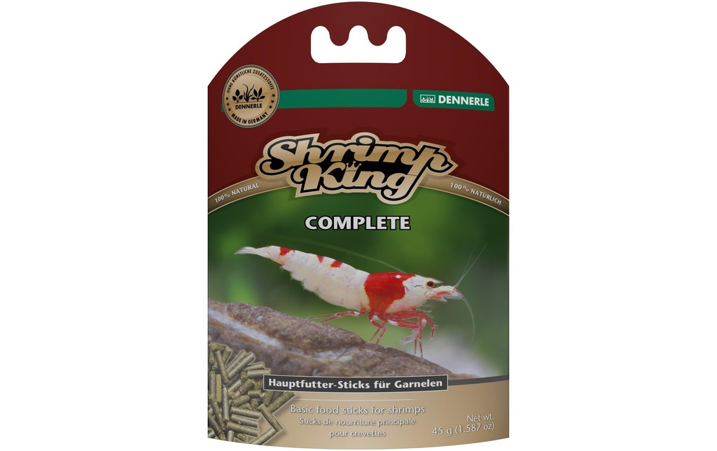 Dennerle Aliments de base Shrimp King Complete, 45 g