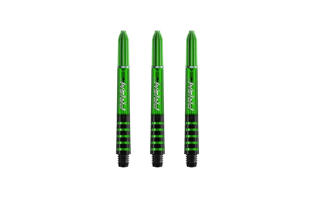 Winmau Shaft Prism Force Intermédiaire 41 mm, 3 pièces – Vert