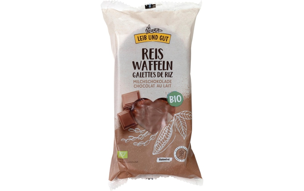 Leib und Gut Galettes de riz au chocolat Bio 100 g