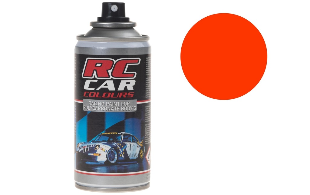Ghiant Aérosol pour Lexan RC CAR Néon rouge foncé 1010 150 ml