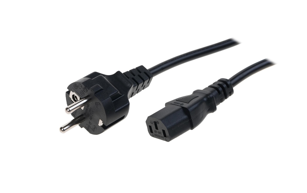 Diggelmann Câble réseau 2 m C13-Schuko