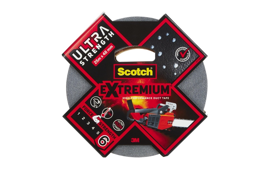 Scotch Bande de tissu Scotch Extremium Ultra 48 mm x 25 m, Noir