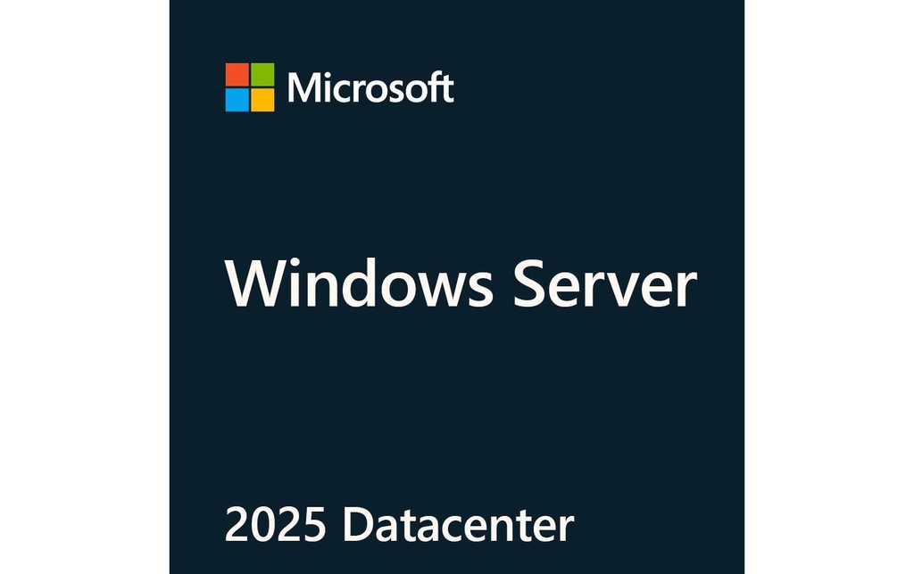 Microsoft Windows Server 2025 Datacenter 16 Core, Add-Lic, OEM, Allemand