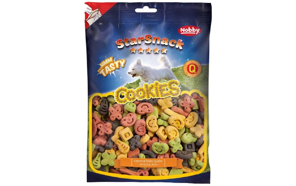 Nobby Friandise StarSnack Cookies Variant Mix, 500 g