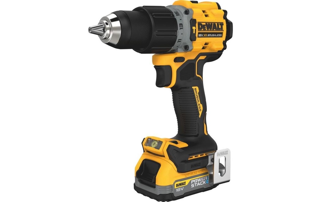DEWALT Perceuses à percussion sans fil 18 V, 2x 1.7 Ah batterie, kit