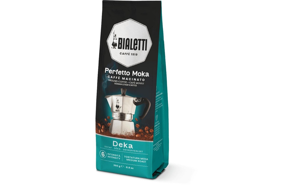 Bialetti Café moulu Perfetto Moka Deka 250 g