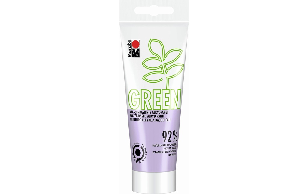Marabu Peinture pour bricolage Peinture alkyde Green Violet pastel, 100 ml