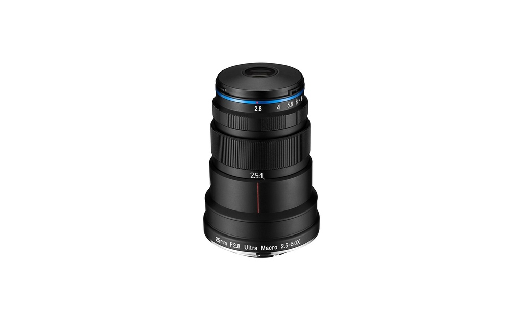 Laowa Longueur focale fixe 25 mm F/2.8 2.5-5x UltraMacro – Nikon F