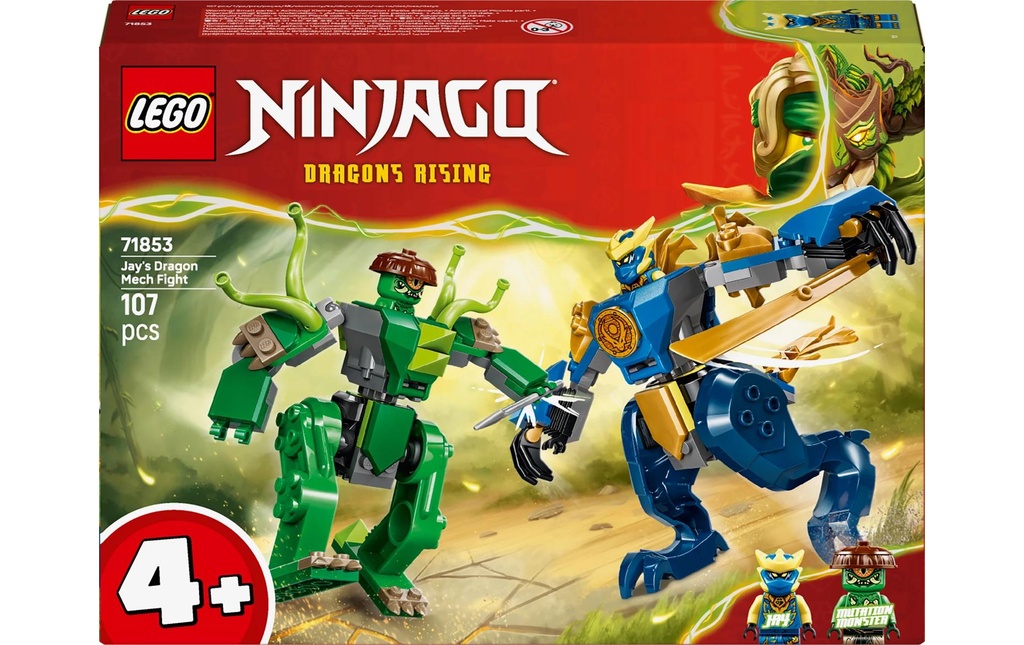 LEGO® Ninjago Le combat du robot dragon de Jay 71853