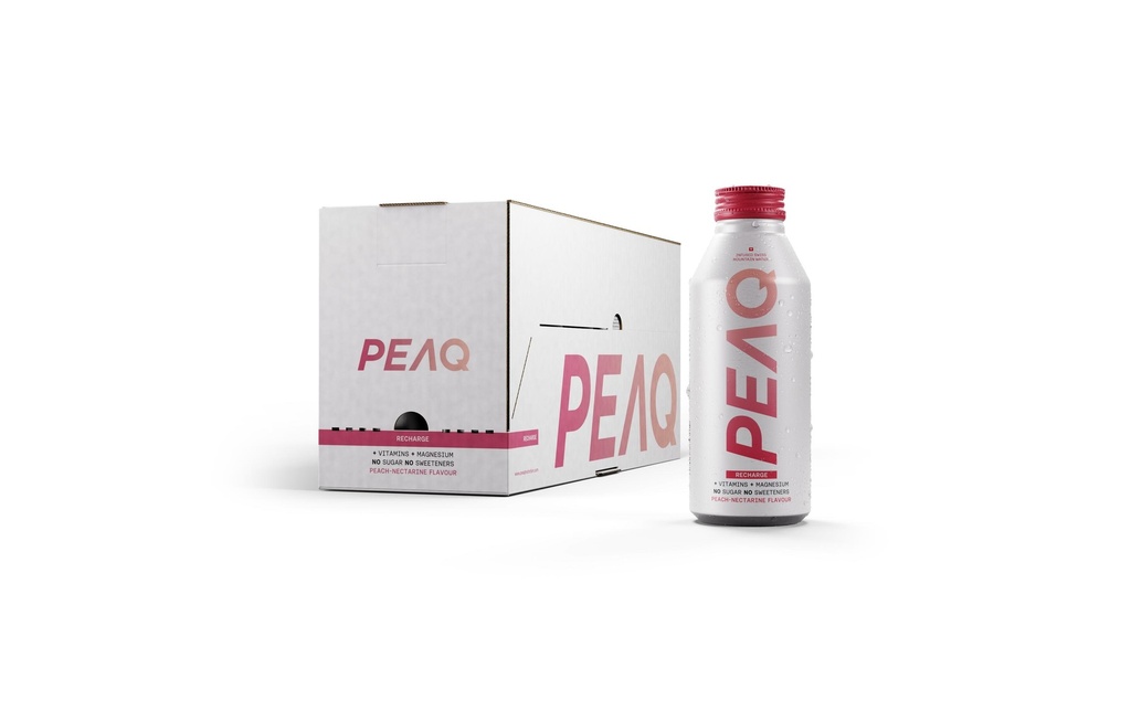 PEAQ Restart Pêche-Nectarine 12 x 473 ml