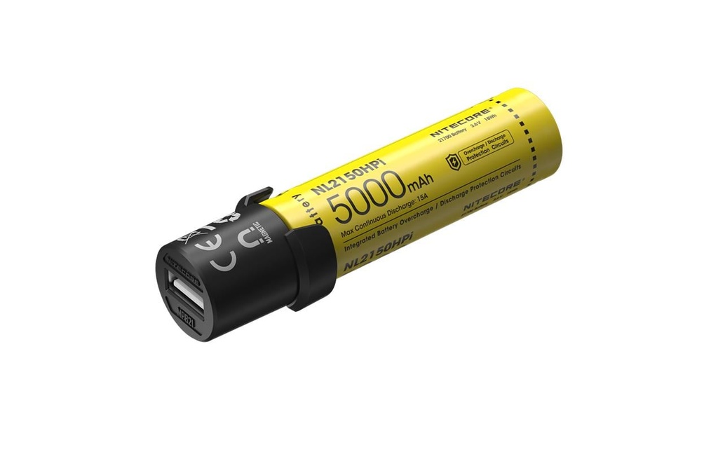 Nitecore Lampe de camping NL2150HPi Akku-Set 3 -en-1