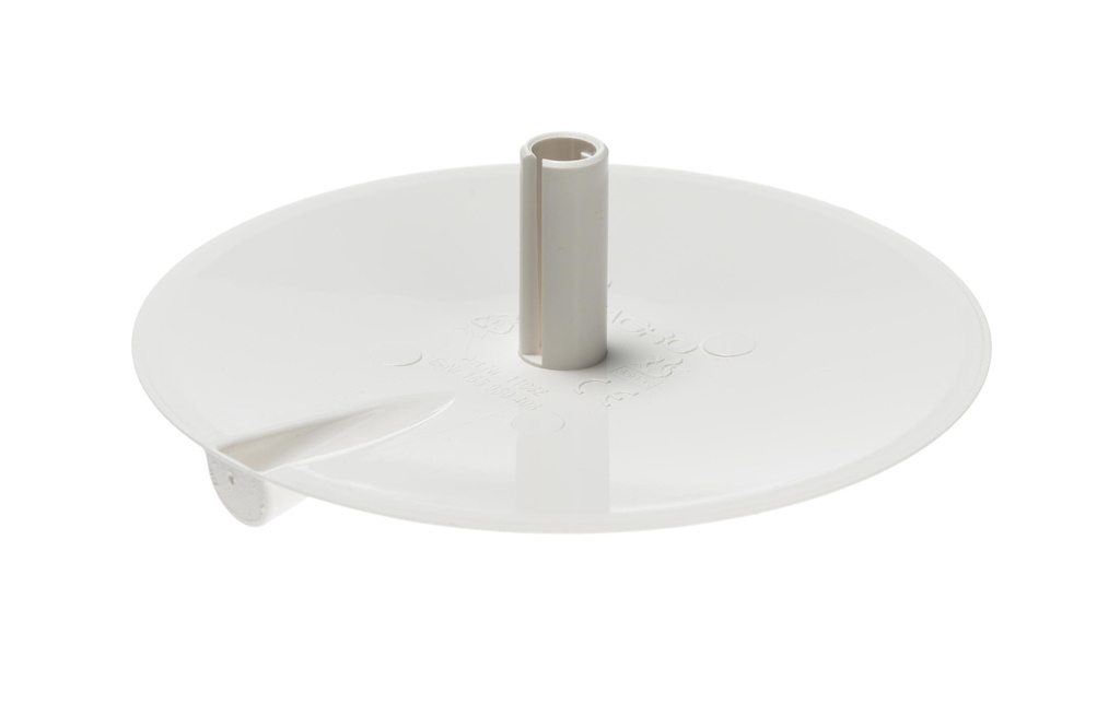 AGRO Rosace de plafond Ø 98 mm rond avec sortie de câble