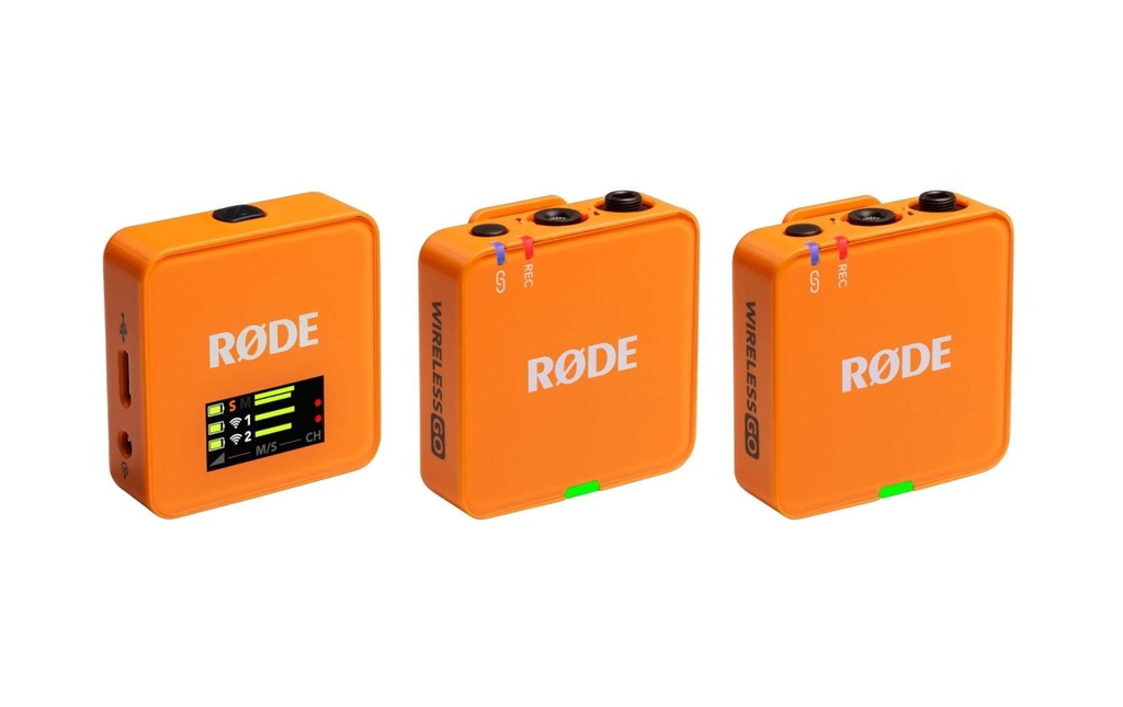 Rode Wireless GO Gen 3 Orange