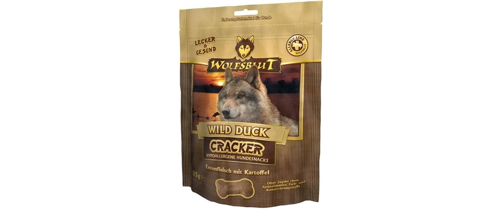 Wolfsblut Biscuits Cracker Canard sauvage, 225 g