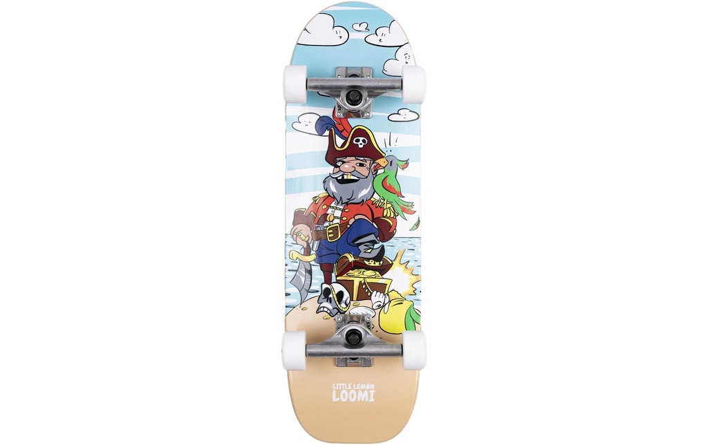 Loomi Boards Skateboard Light Corkgrip Pirate 25.25