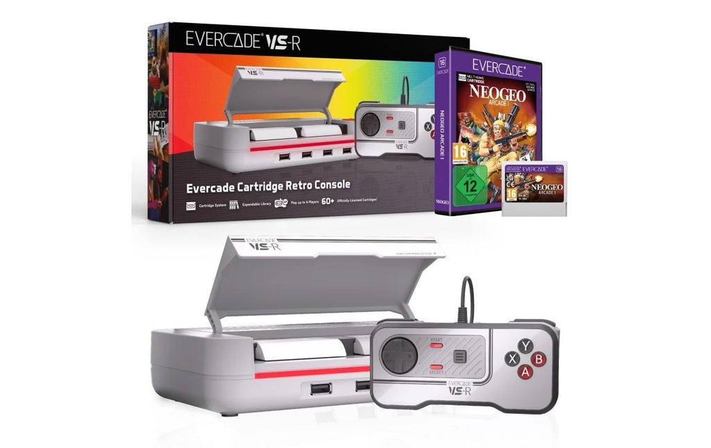 Blaze Console de jeu Evercade VS-R Solo NeoGeo 1 Bundle