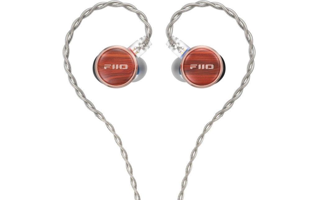 FiiO Écouteurs intra-auriculaires FP3 Brun rouge; Argenté