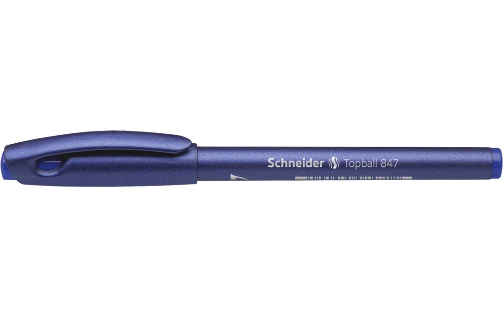 Schneider Roller encre 847 0.5 mm, Bleu, 10 pièces